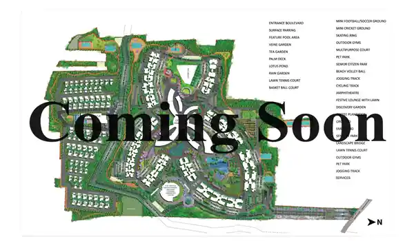 Prestige Huyilalu Mysore master plan